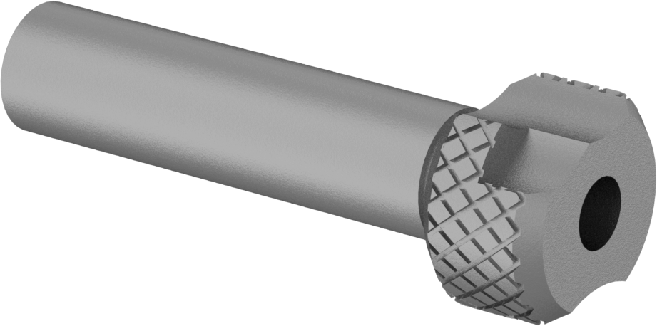 Çıkarılabilir Matkap Burcu, 0.136" ID, 1/4" OD, 1" Uzunluk