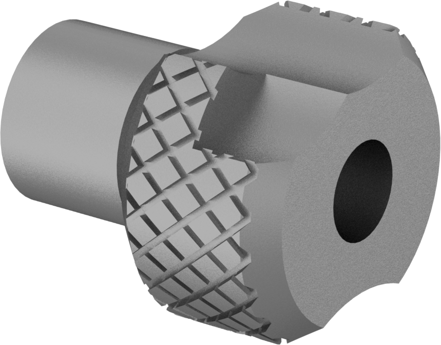 Çıkarılabilir Matkap Burcu, 0.136" ID, 1/4" OD, 1/4" Uzunluk