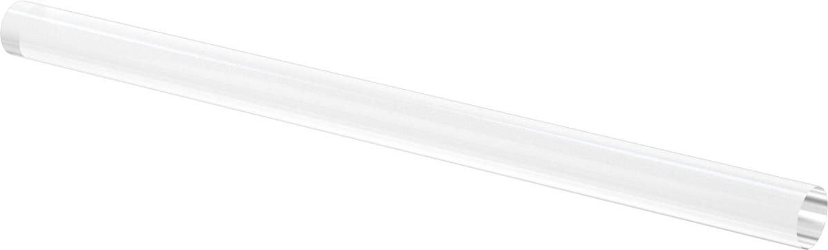 Borosilikat Cam Çubuk, 3/4 inç Çap, 12" Uzunluk