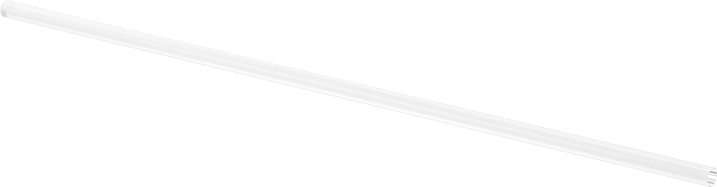 Borosilikat Cam Çubuk, 1/2" Çap, 24 inç Uzunluk