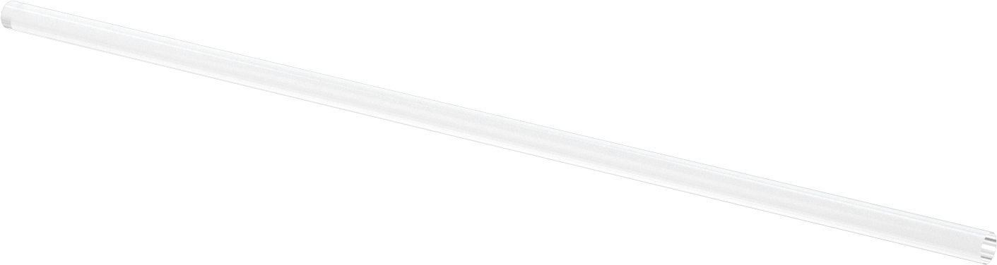 Borosilikat Cam Çubuk, 5/8" Çap, 24 inç Uzunluk