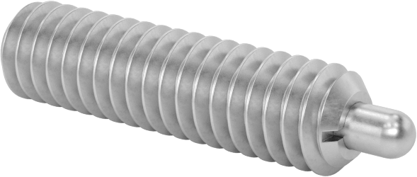 18-8 Paslanmaz Çelik Uzun Burunlu Yaylı Piston, 8-32 Diş, 0,7-2,3 lb. Burun Kuvveti