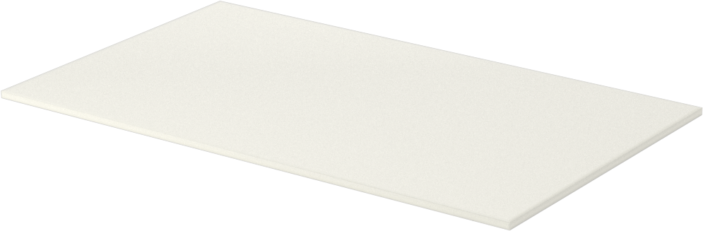 Elektrik Yalıtımlı Bor Nitrür Seramik, 3“ x 5” Levha, 1/16" Kalınlık