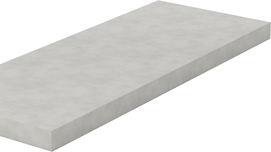 Kolay İşlenebilir Cam-Mika Seramik, -330° ila 930°F, 2“ x 5” Levha, 1/4" Kalınlık