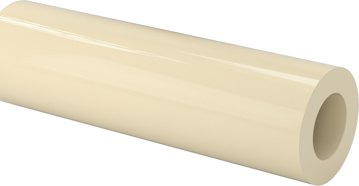 İşlenmesi Kolay Aşınmaya Dayanıklı Döküm Naylon Boru, 7" OD, 4" ID