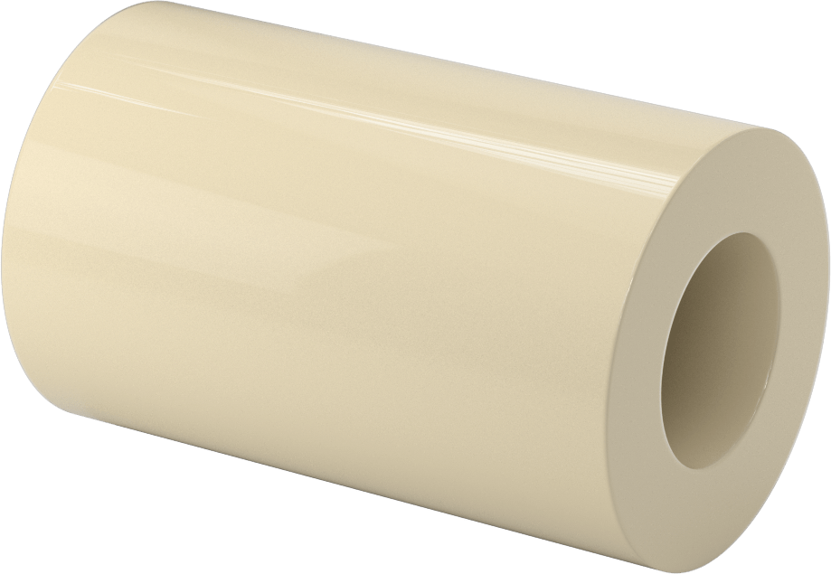 İşlenmesi Kolay Aşınmaya Dayanıklı Döküm Naylon Boru, 7-1/2" OD, 4" ID