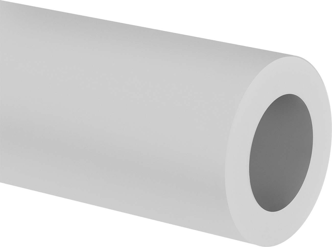 İşlenmesi Kolay Aşınmaya Dayanıklı Döküm Naylon Boru, 5-1/2" OD, 3-1/2" ID