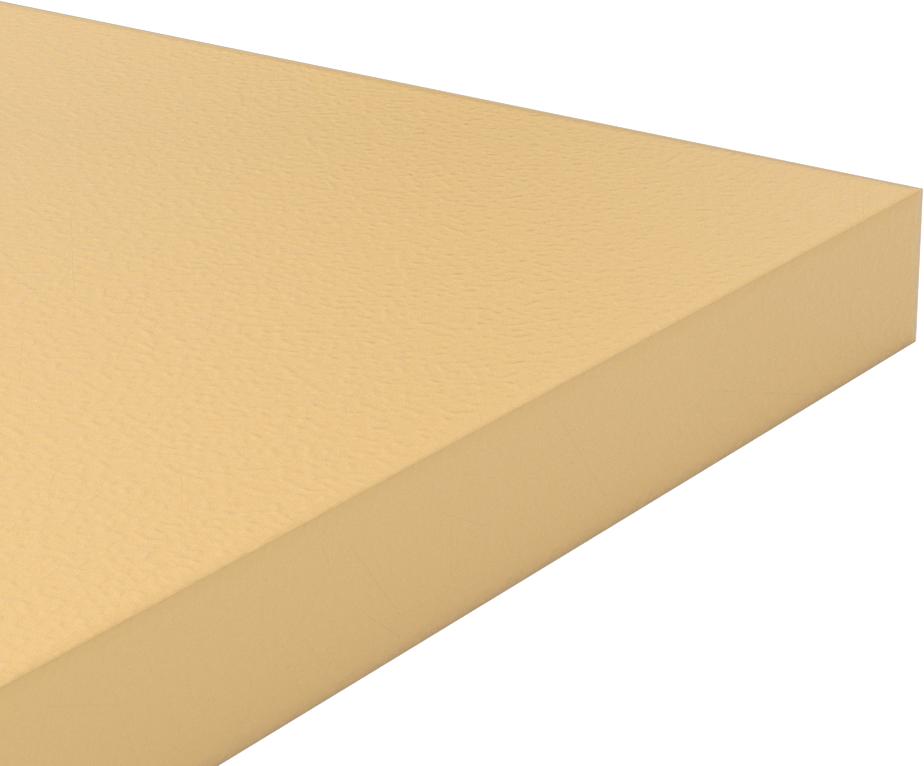 Kevlar Dolgulu Aşınmaya Dayanıklı Naylon Levha, 12" x 12" x 1"