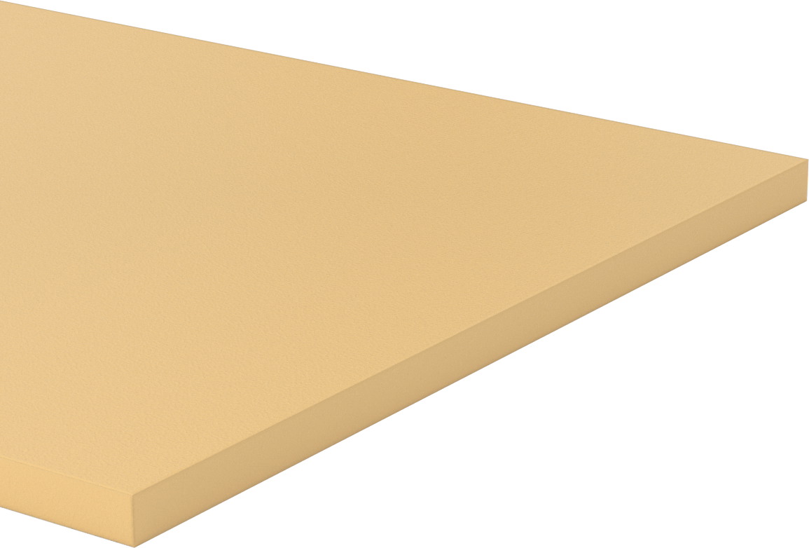 Kevlar Dolgulu Aşınmaya Dayanıklı Naylon Levha, 12" x 24" x 1/2"