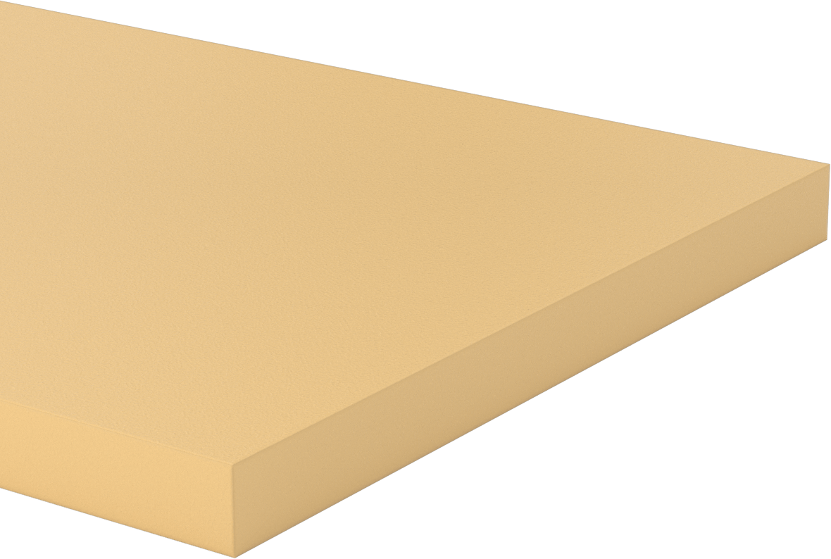 Kevlar Dolgulu Aşınmaya Dayanıklı Naylon Levha, 12" x 24" x 1"