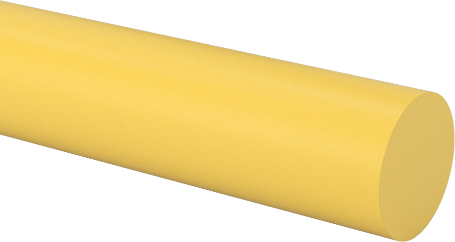 Kevlar Dolgulu Aşınmaya Dayanıklı Naylon Çubuk, 1-1/4" Çap