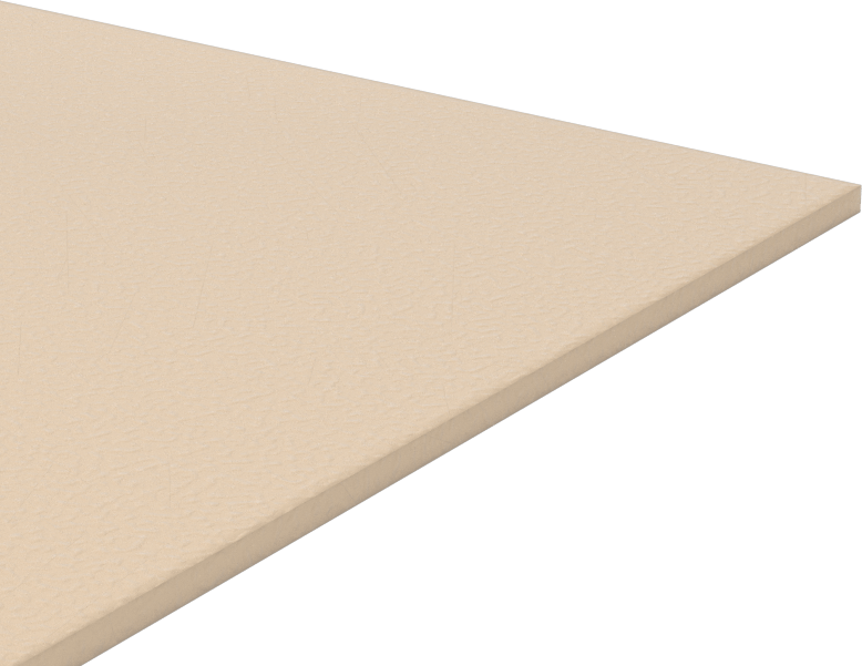 Aşınmaya ve Kimyasallara Dayanıklı PEEK, Levha, 6" x 6" x 3/32"