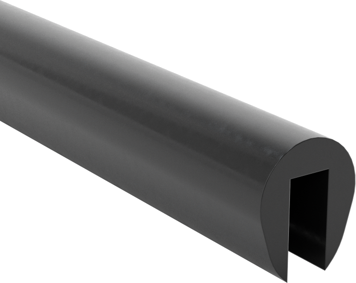 Neopren Kauçuk Kenar Çıtası, 1/8“ Genişlik x 9/32” İç Yükseklik