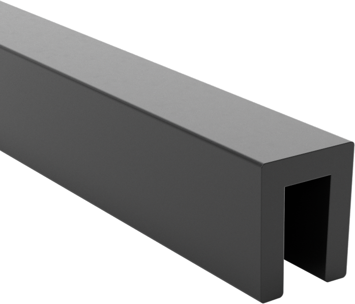 Neopren Kauçuk Kenar Çıtası, 1/8“ Genişlik x 1/4” İç Yükseklik
