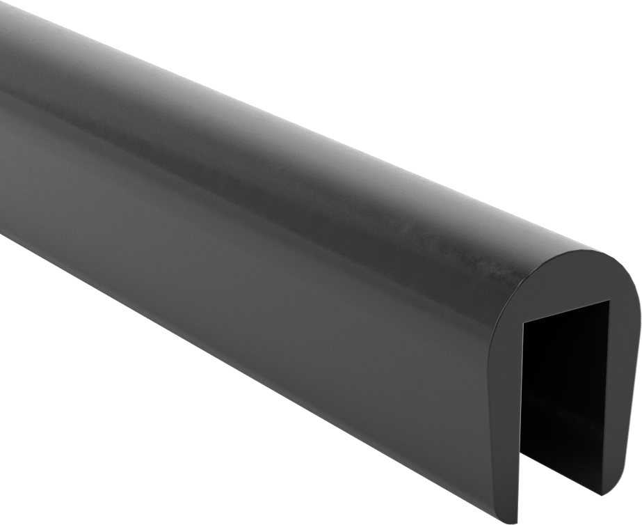 Neopren Kauçuk Kenar Çıtası, 1/2“ Genişlik x 31/32” İç Yükseklik