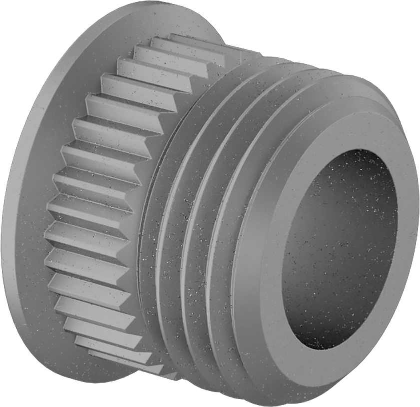 İnce Metal için Çıkarılabilir Matkap Burcu, 0.375" ID, 5/8" OD, 5/8"-18 Diş Boyutu