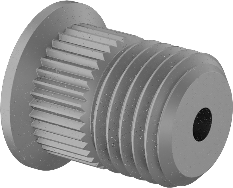 İnce Metal için Çıkarılabilir Matkap Burcu, 0.0938" ID, 3/8" OD, 3/8"-24 Diş Boyutu