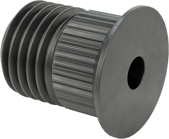 İnce Metal için Çıkarılabilir Matkap Burcu, 0.12" ID, 3/8" OD, 3/8"-24 Diş Boyutu