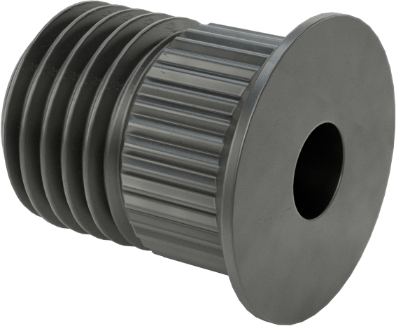 İnce Metal için Çıkarılabilir Matkap Burcu, 0.1495" ID, 3/8" OD, 3/8"-24 Diş Boyutu