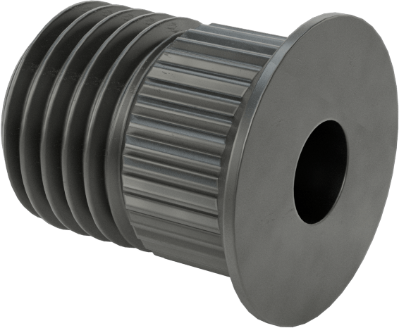 İnce Metal için Çıkarılabilir Matkap Burcu, 0.159" ID, 3/8" OD, 3/8"-24 Diş Boyutu