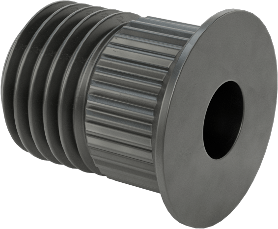 İnce Metal için Çıkarılabilir Matkap Burcu, 0.1719" ID, 3/8" OD, 3/8"-24 Diş Boyutu