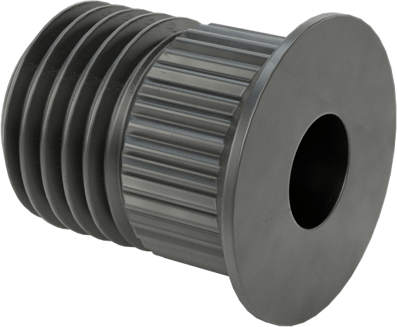 İnce Metal için Çıkarılabilir Matkap Burcu, 0.177" ID, 3/8" OD, 3/8"-24 Diş Boyutu