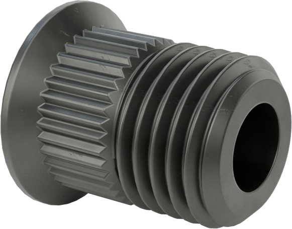 İnce Metal için Çıkarılabilir Matkap Burcu, 0.191" ID, 3/8" OD, 3/8"-24 Diş Boyutu