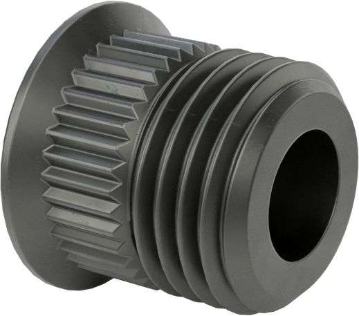 İnce Metal için Çıkarılabilir Matkap Burcu, 0.257" ID, 1/2" OD, 1/2"-20 Diş Boyutu