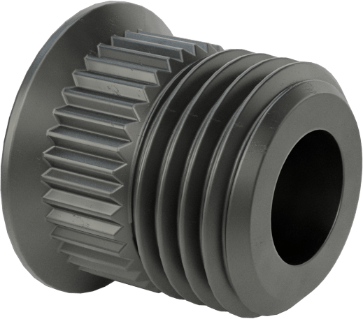 İnce Metal için Çıkarılabilir Matkap Burcu, 0.261" ID, 1/2" OD, 1/2"-20 Diş Boyutu