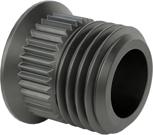 İnce Metal için Çıkarılabilir Matkap Burcu, 0.316" ID, 1/2" OD, 1/2"-20 Diş Boyutu