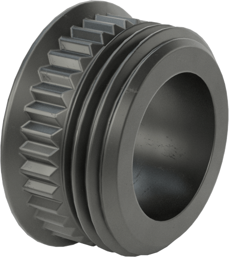 İnce Metal için Çıkarılabilir Matkap Burcu, 0.6406" ID, 1" OD, 1"-14 Diş Boyutu