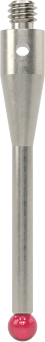 Renishaw Prob İğnesi, Yakut Top Uçlu, M2 x 0.4 mm, Model Numarası A-5000-3603