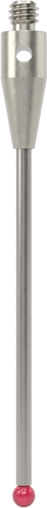 Renishaw Prob İğnesi, Yakut Top Uçlu, M2 x 0.4 mm, Model Numarası A-5003-0035
