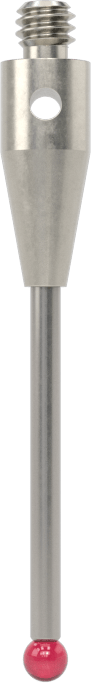 Renishaw Prob İğnesi, Yakut Top Uçlu, M2 x 0.4 mm, Model Numarası A-5003-0034