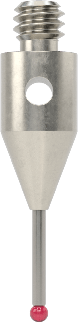 Renishaw Prob İğnesi, Yakut Top Uçlu, M2 x 0.4 mm, Model Numarası A-5000-7801