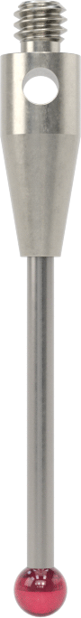 Renishaw Prob İğnesi, Yakut Top Uçlu, M2 x 0.4 mm, Model Numarası A-5003-3822