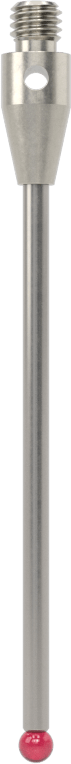 Renishaw Prob İğnesi, Yakut Top Uçlu, M3 x 0.5 mm, Model Numarası A-5003-0053