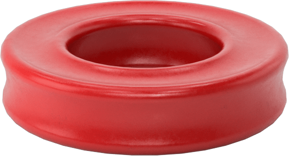 X-Profil Yüksek Sıcaklık Silikon O-Ring, 3/32 Kesirli Genişlik, Dash Numarası 108