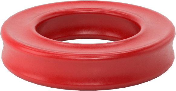 X-Profil Yüksek Sıcaklık Silikon O-Ring, 3/32 Kesirli Genişlik, Dash Numarası 109