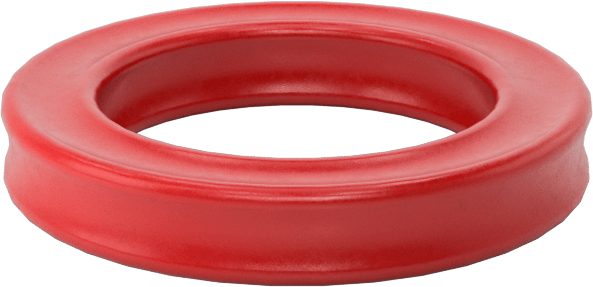 X-Profil Yüksek Sıcaklık Silikon O-Ring, 3/32 Kesirli Genişlik, Dash No. 111