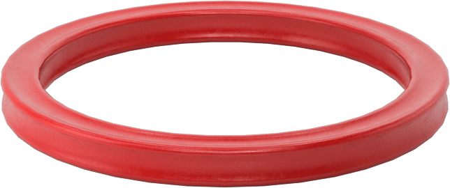 X-Profil Yüksek Sıcaklık Silikon O-Ring, 3/32 Kesirli Genişlik, Dash No. 120