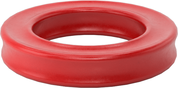 X-Profil Yüksek Sıcaklık Silikon O-Ring, 1/8 Kesirli Genişlik, Dash No. 206