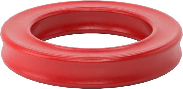 X-Profil Yüksek Sıcaklık Silikon O-Ring, 1/8 Kesirli Genişlik, Dash No. 207