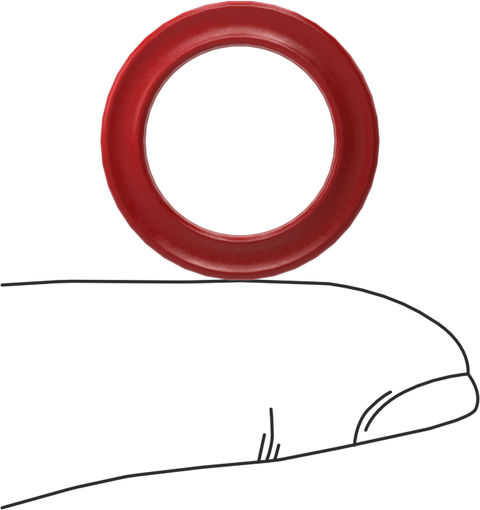 X-Profil Yüksek Sıcaklık Silikon O-Ring, 1/8 Kesirli Genişlik, Dash Numara 208