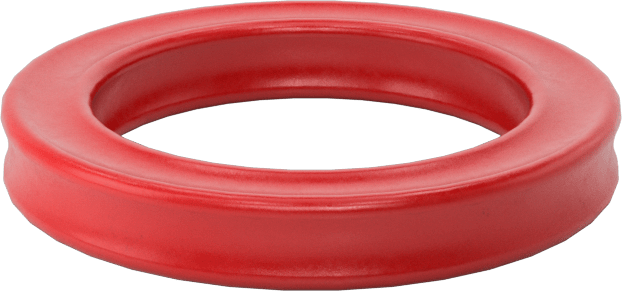 X-Profil Yüksek Sıcaklık Silikon O-Ring, 1/8 Kesirli Genişlik, Dash No. 209