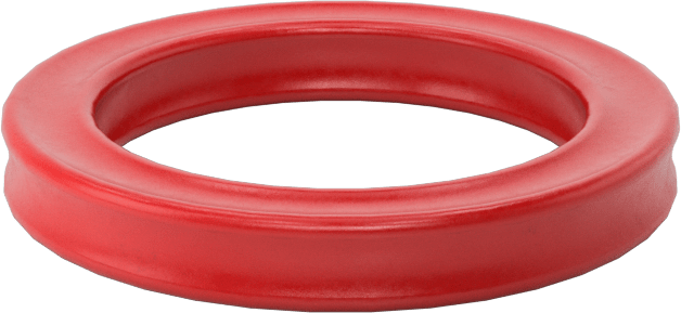 X-Profil Yüksek Sıcaklık Silikon O-Ring, 1/8 Kesirli Genişlik, Dash No. 210