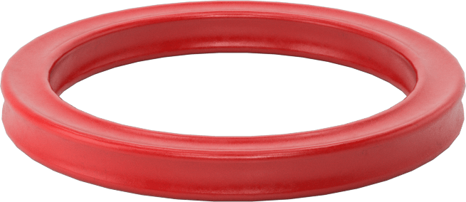 X-Profil Yüksek Sıcaklık Silikon O-Ring, 1/8 Kesirli Genişlik, Dash No. 215