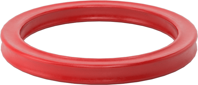 X-Profil Yüksek Sıcaklık Silikon O-Ring, 1/8 Kesirli Genişlik, Dash No. 216