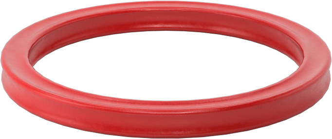 X-Profil Yüksek Sıcaklık Silikon O-Ring, 1/8 Kesirli Genişlik, Dash No. 220