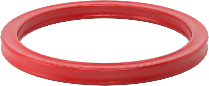 X-Profil Yüksek Sıcaklık Silikon O-Ring, 1/8 Kesirli Genişlik, Dash No. 221